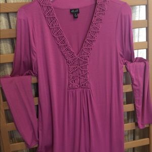 Will Smith pink L blouse